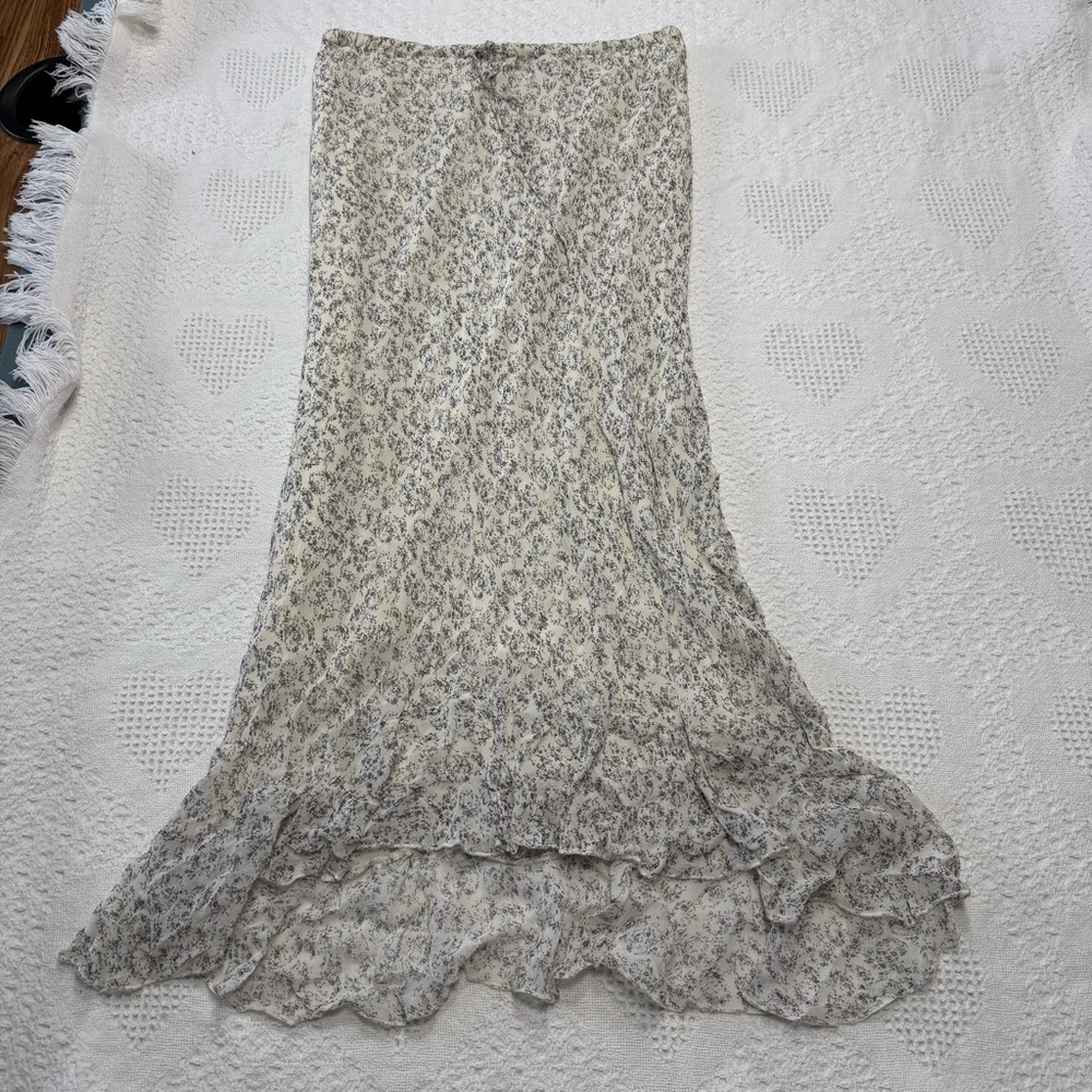 Newport News Fit and Flare Skirt with Ruffle (8)
